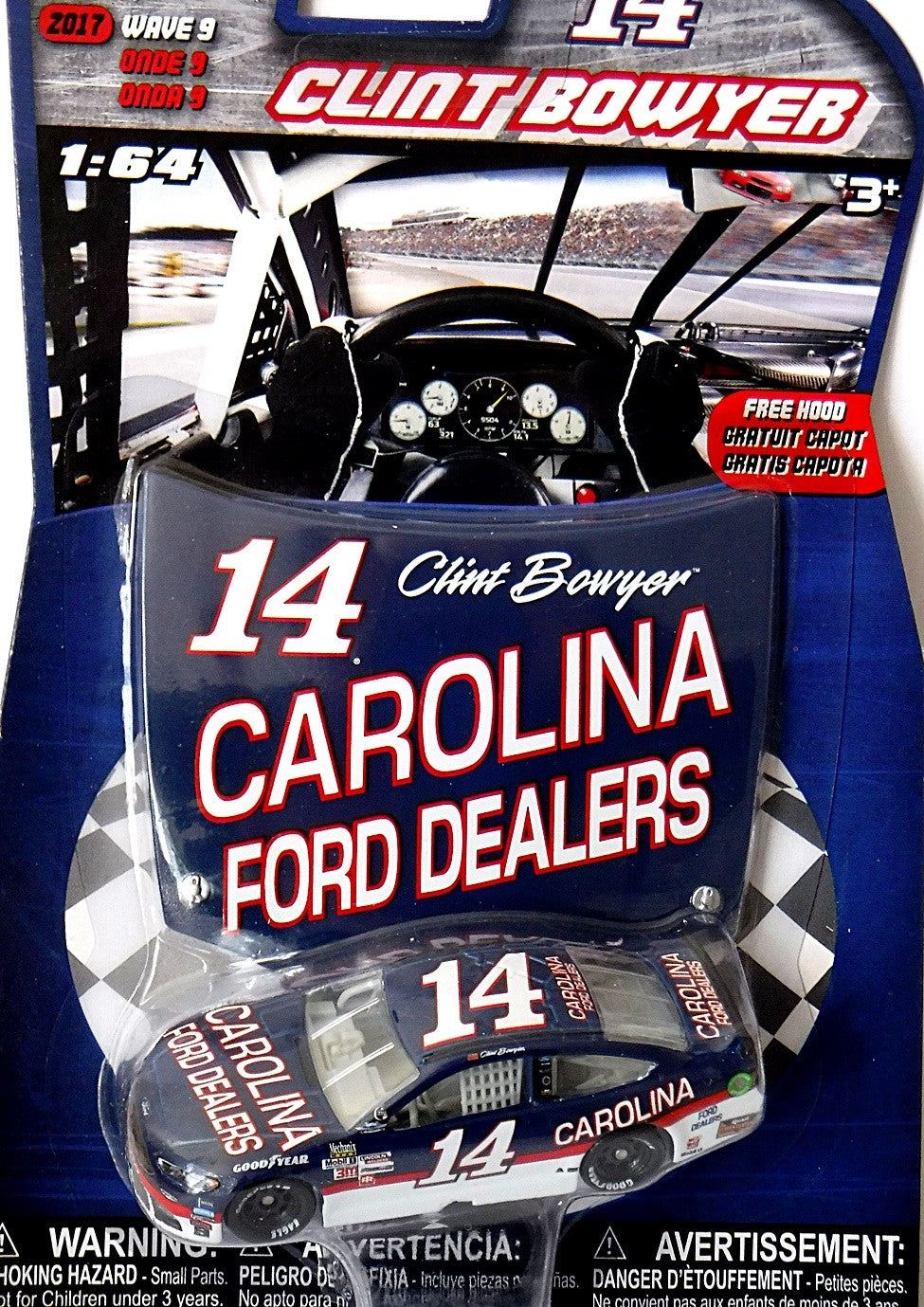 NASCAR Authentics - Clint Bowyer Carolina Ford Dealers Ford Fusion