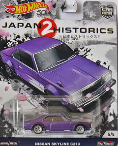 Hot Wheels Car Culture - Japan Historics - Nissan Skyline C210