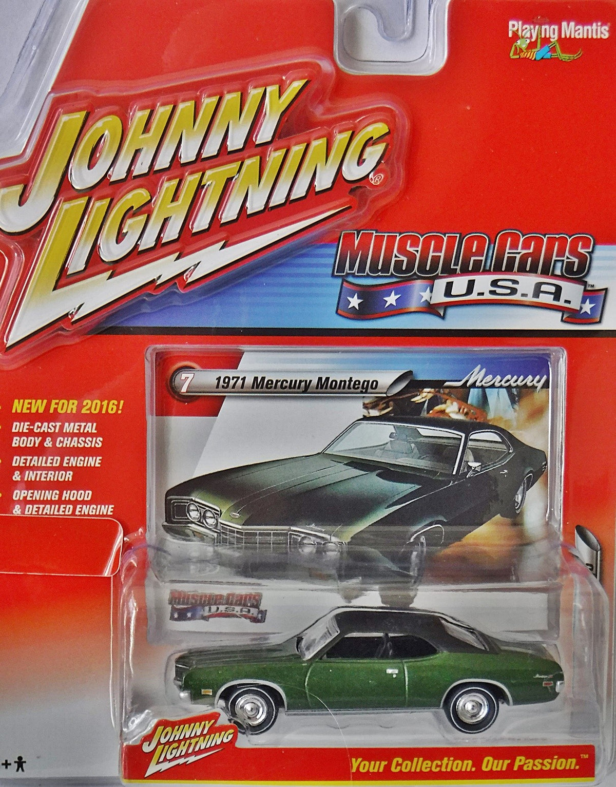Johnny Lightning Muscle Cars USA - 1971 Mercury Montego