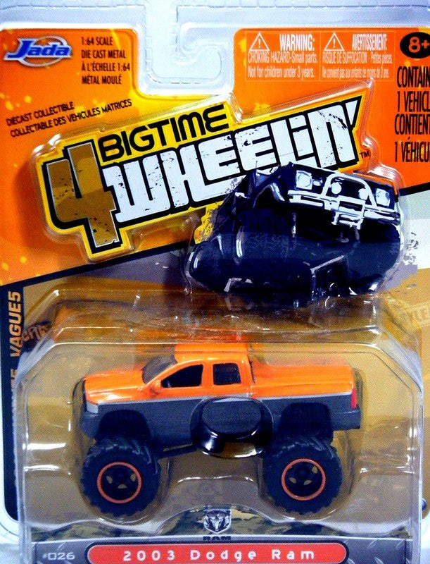 Jada Big Time 4 Wheelin' - Dodge Ram Pickup