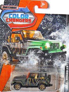 Matchbox - Color Changers - Jeep Wrangler