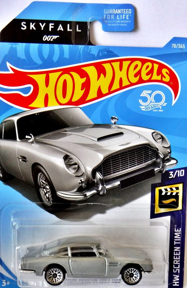 Hot Wheels - James Bond 007 - 1963 Aston Martin DB5 - Skyfall