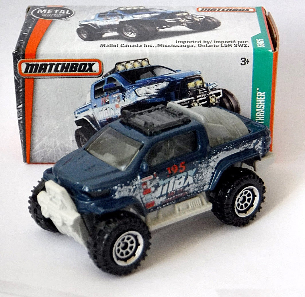 Matchbox Power Grabs - Snow Thrasher 4x4 Pickup Truck