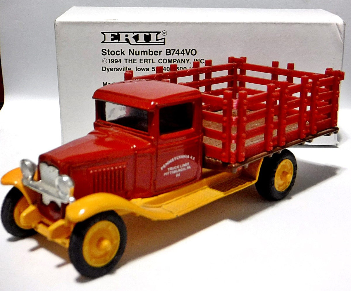 Ertl 1930 Chevrolet Pennsylvania RR Stake Truck