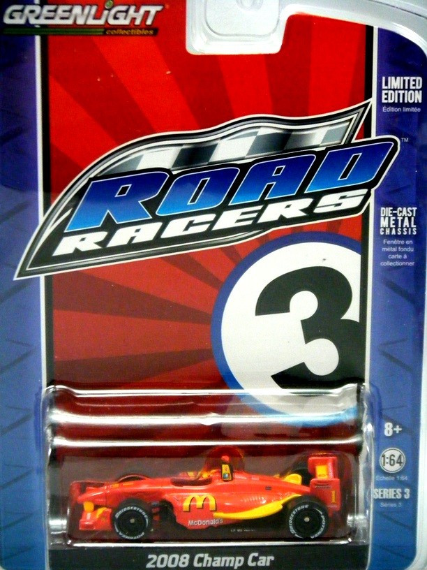 Greenlight Road Racers - 2008 Champ Open Wheel Race Car