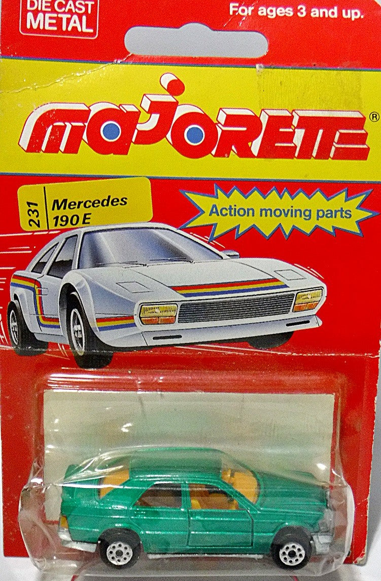 Majorette - Mercedes-Benz 190E Sedan