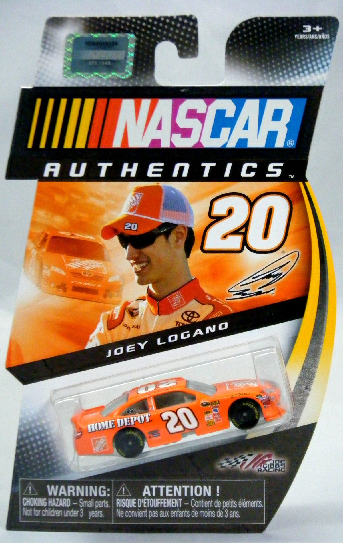NASCAR Authentics - Joe Gibbs Racing - Joey Logano Home Depot Toyota Camry