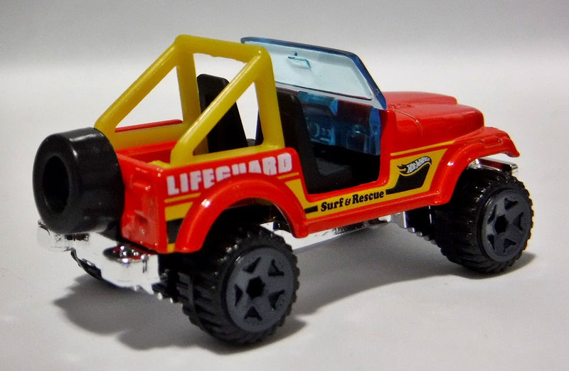 Hot Wheels LifeGuard Surf Rescue Jeep CJ-7  