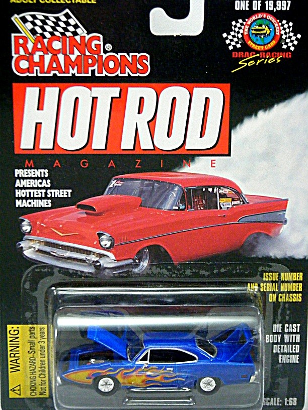Racing Champions Hot Rod Magazine - 1970 Plymouth Superbird