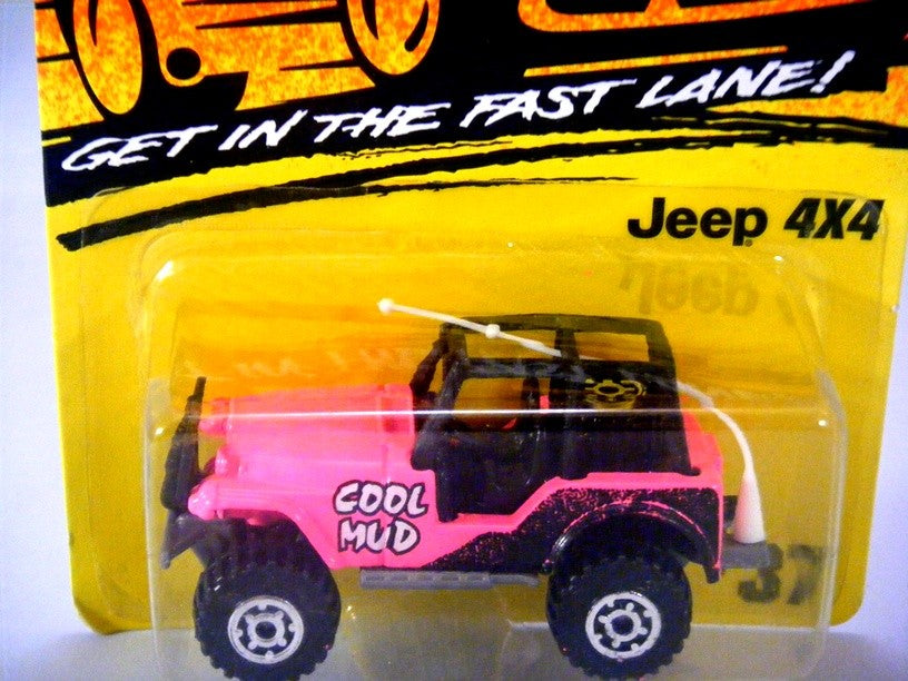 Matchbox Jeep 4x4 Cool Mud - Hot Pink