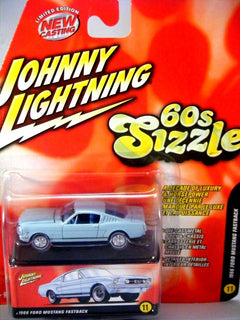 Johnny Lightning 60's Sizzle 1966 Ford Mustang 2+2 Fastback