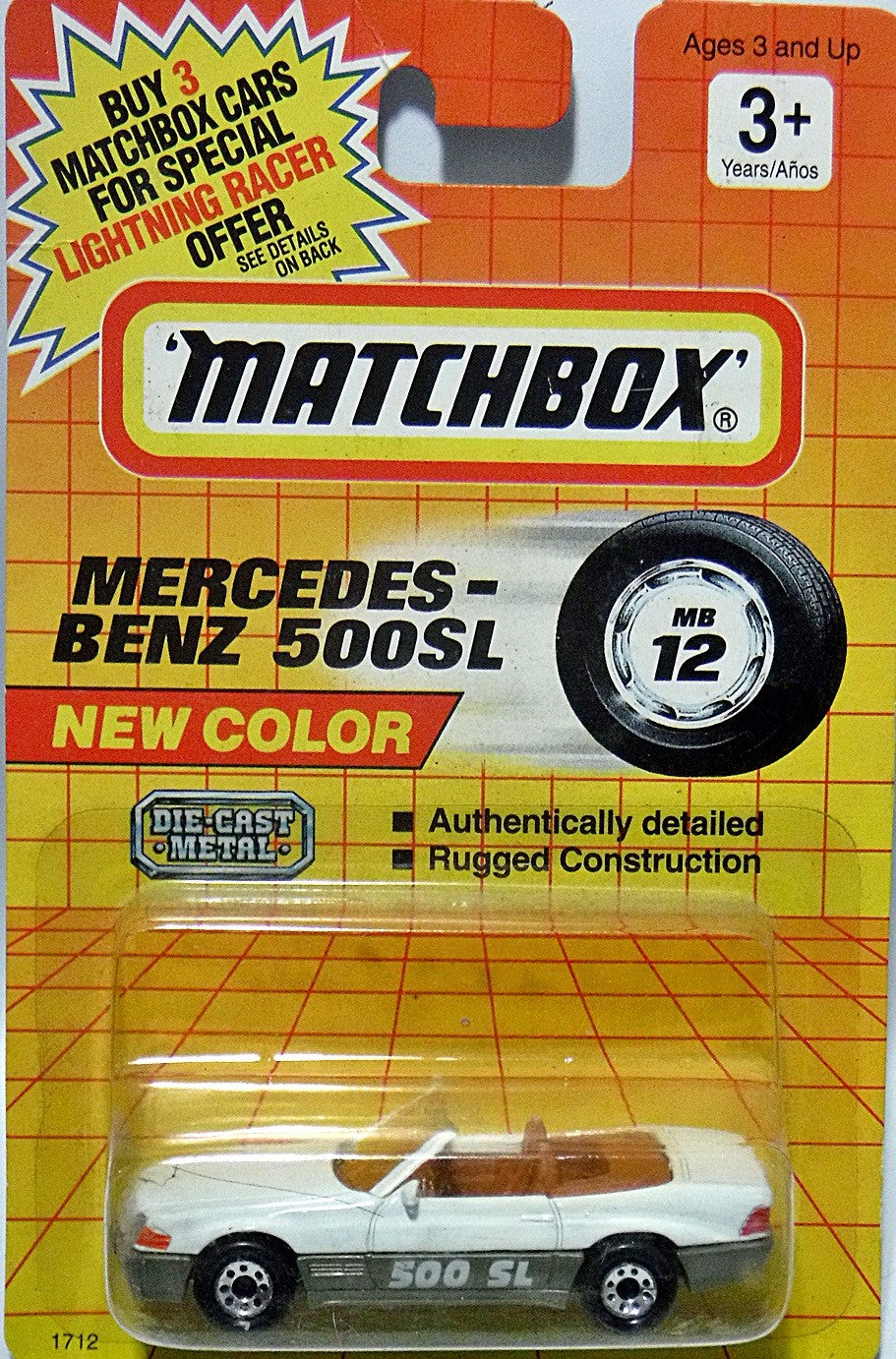 Matchbox Mercedes Benz 500 SL