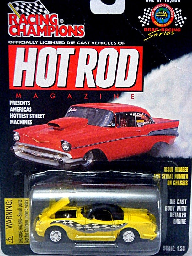 Racing Champions Hot Rod Magazine Series - 1954 Chevrolet Corvette