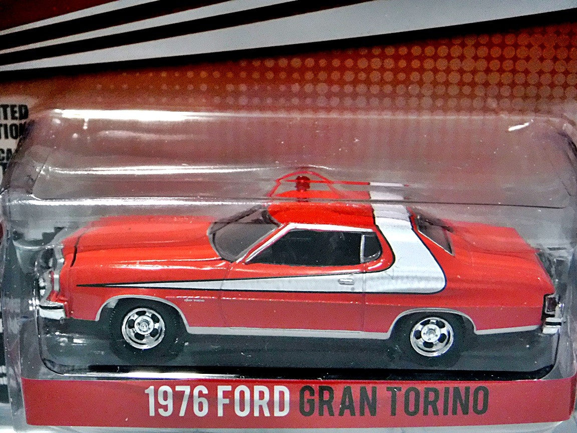 Greenlight Hollywood - Starsky & Hutch 1976 Ford Gran Torino Police Car