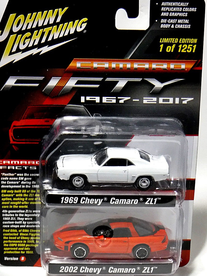 Johnny Lightning Camaro Fifity - Chevrolet Camaro ZL1 Set