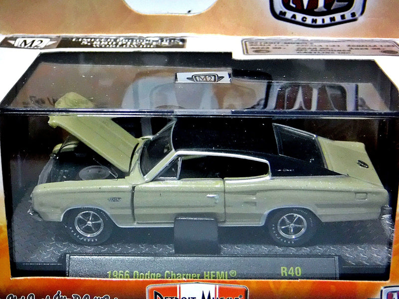 M2 Machines Detroit Muscle 1966 Dodge Charger Hemi