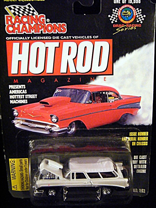 Racing Champions Hot Rod Magazine 1956 Chevrolet Nomad Station Wagon