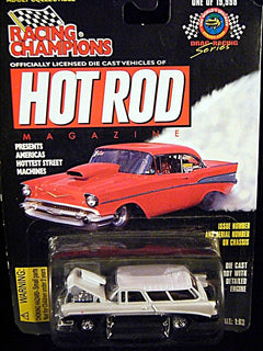 Racing Champions Hot Rod Magazine 1956 Chevrolet Nomad Station Wagon