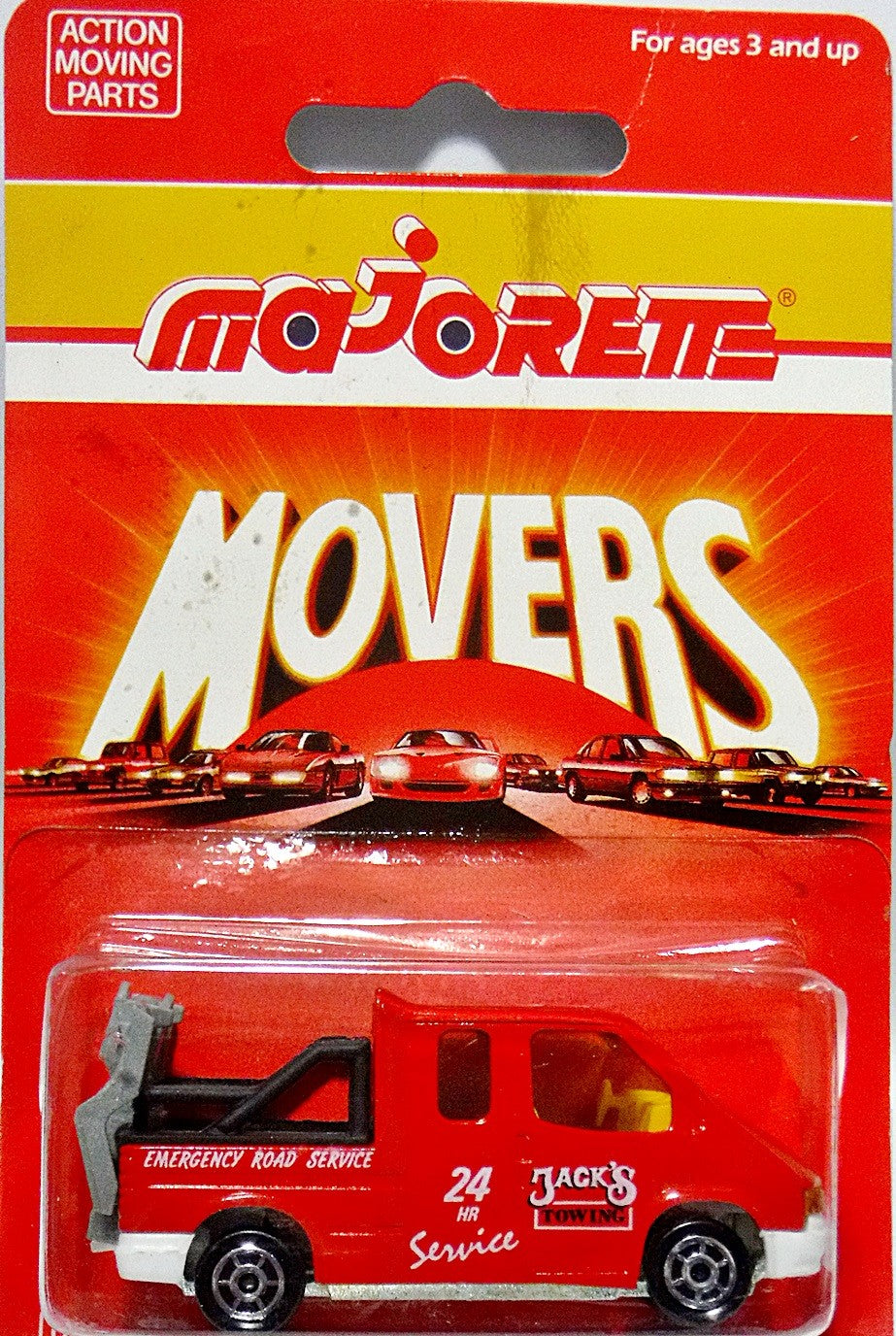 Majorette 200 Series - Jack's Towing Ford Transit Depanneuse Custom Tow Truck