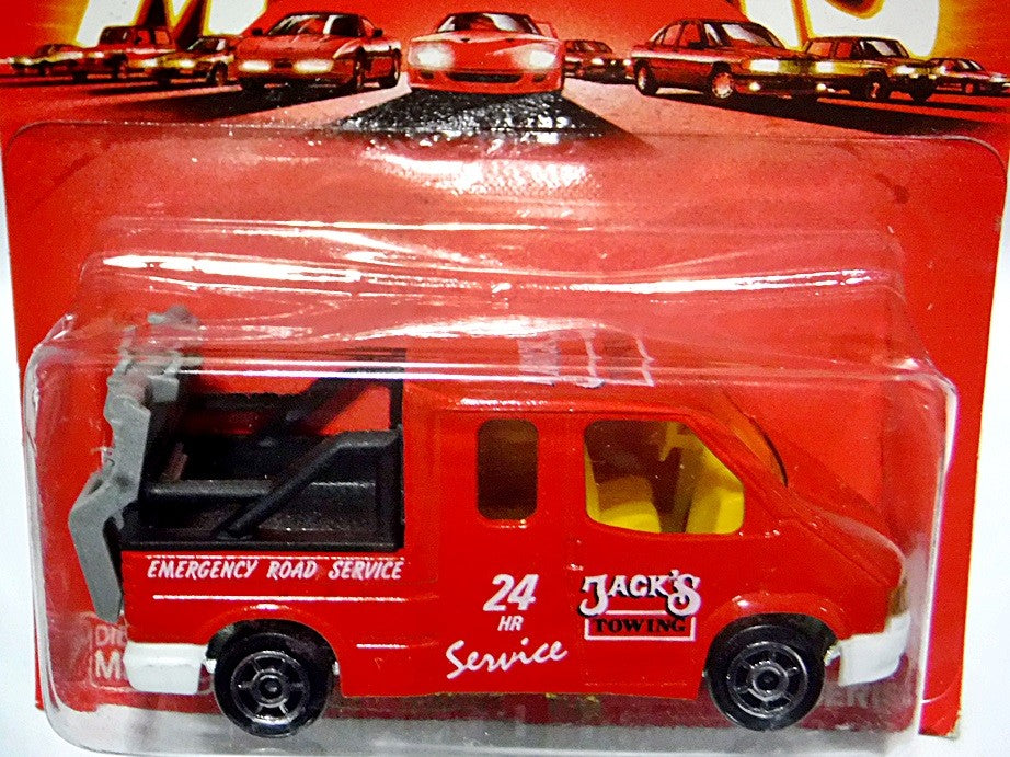 Majorette 200 Series - Jack's Towing Ford Transit Depanneuse Custom Tow Truck