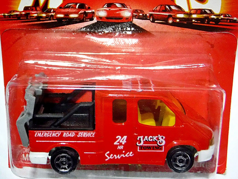 Majorette 200 Series - Jack's Towing Ford Transit Depanneuse Custom Tow Truck