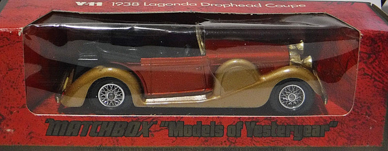 Matchbox Models of Yesteryear - 1938 Drophead Coupe