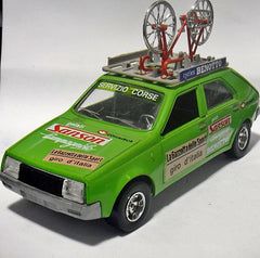 Bburago  Renault 14TL Giro D'Italia with Racing Bike