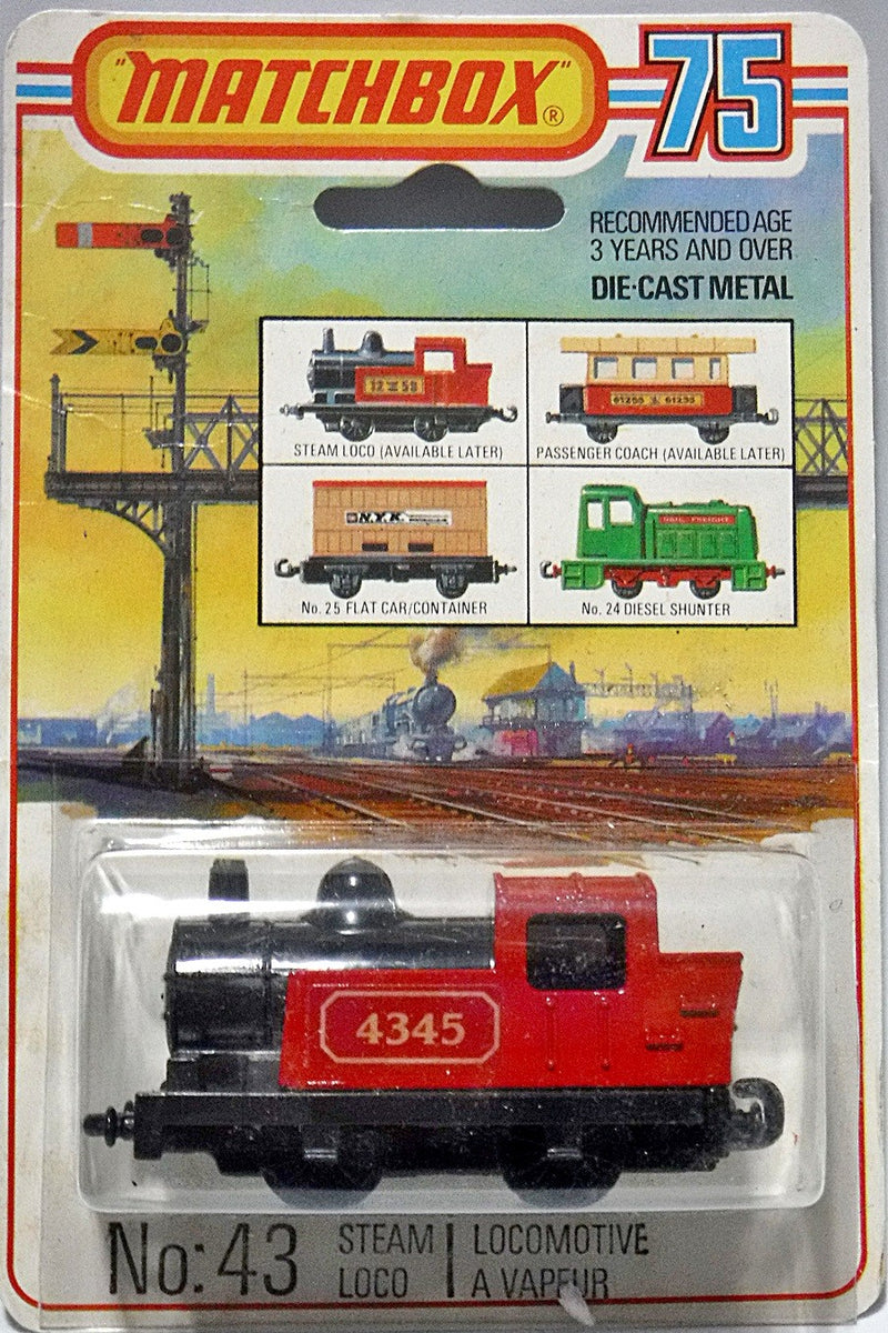 Matchbox 0-4-0 Steam Locomotive