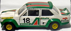 Bburago - Fiat 131 Abarth Rallye Race Car