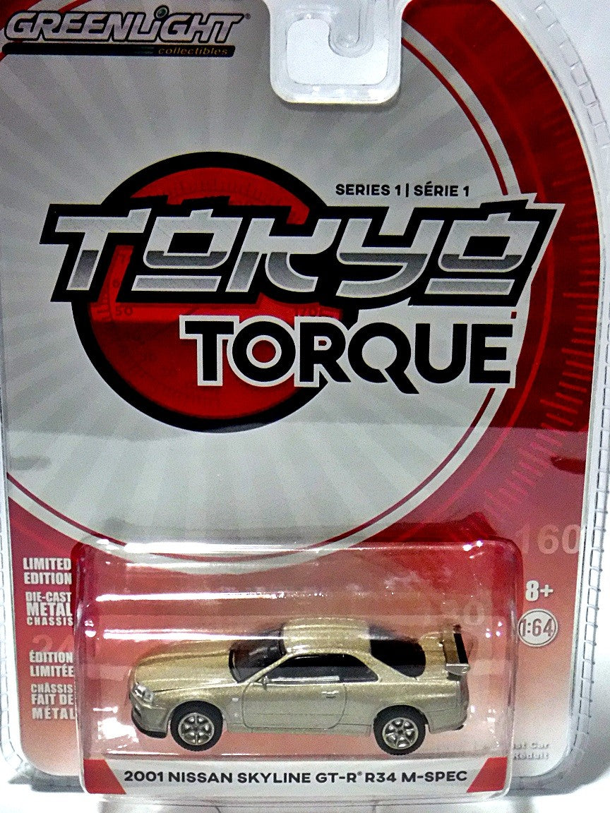 Greenlight - Tokyo Torque - Nissan Skyline GT-R R34 M-Spec