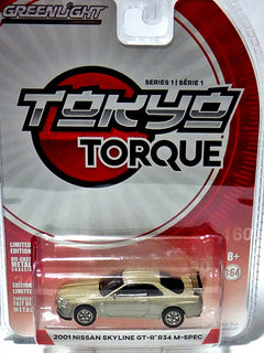 Greenlight - Tokyo Torque - Nissan Skyline GT-R R34 M-Spec
