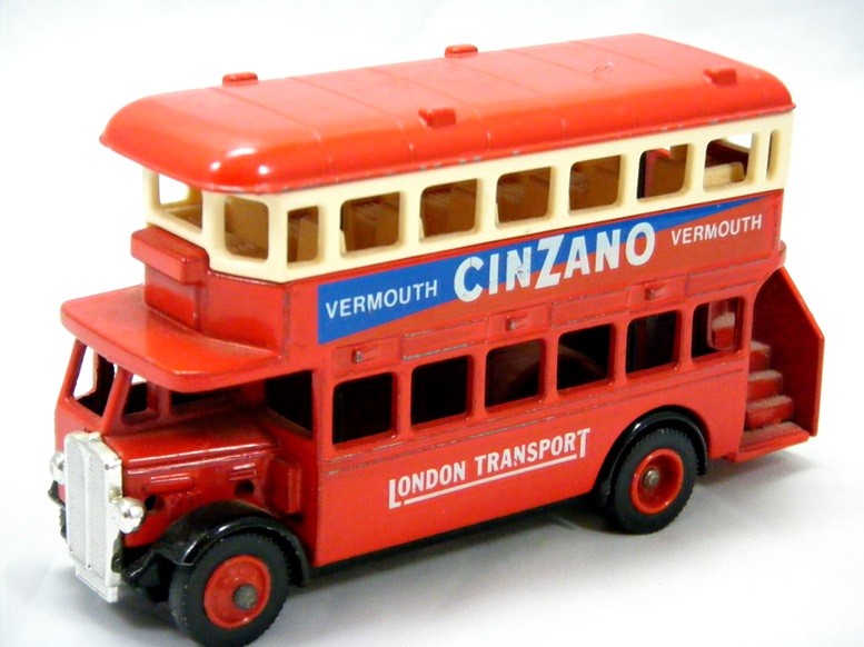 Lledo Chicago Transit Double Decker Bus