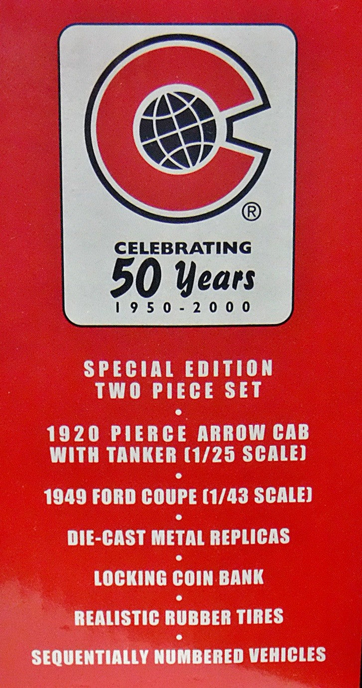 Ertl - 1920 Pierce Arrow Coastal Oil Tanker and 1949 Ford Set
