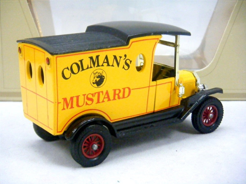Matchbox Models of Yesteryear 1912 Ford Model T Colmans Mustand Truck