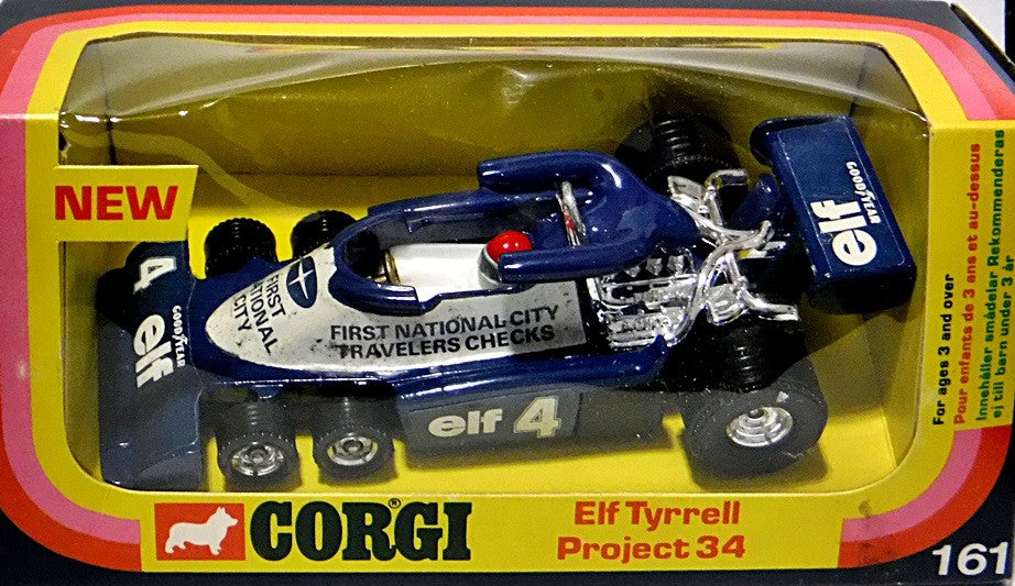 Corgi (161-B-1) Tyrrell P34 Race Car First National City Bank