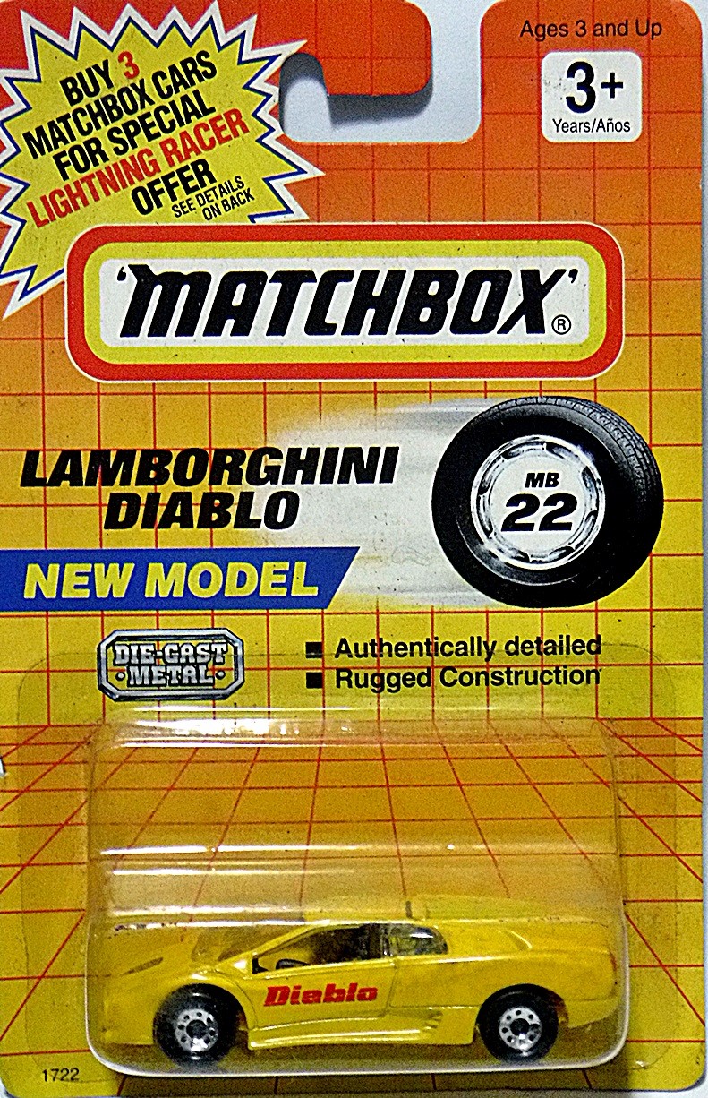 Matchbox Lamborghini Diablo