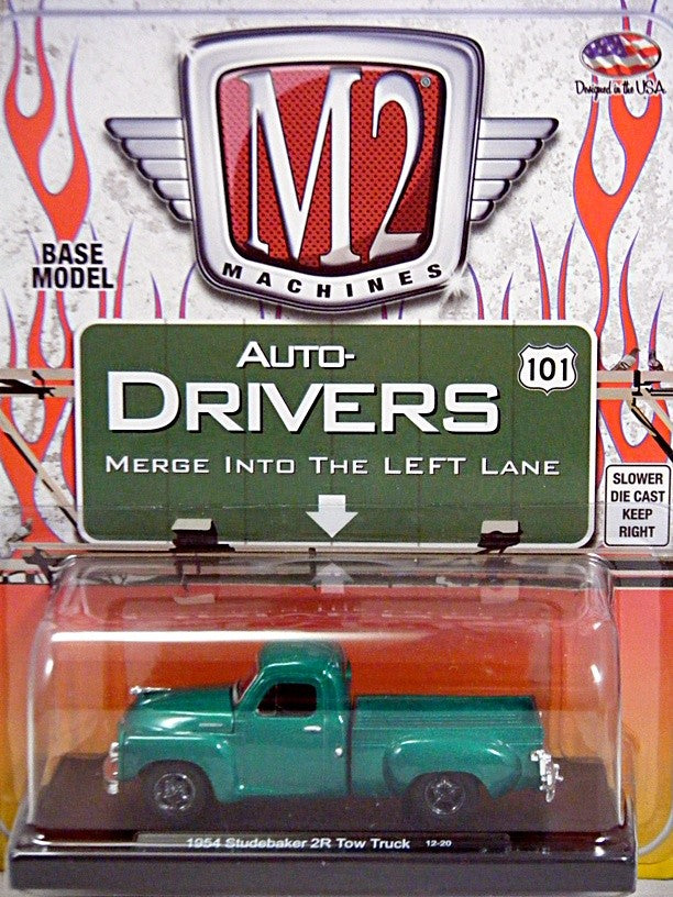 M2 Machines Drivers - 1954 Studebaker 3R Pickup Truck (error card)