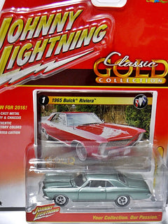 Johnny Lightning R2- Classic Gold - 1965 Buick Riviera
