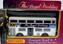 Matchbox SuperKings - Princess Dianna Royal Wedding Bus