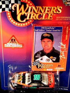 Winners Circle 1998 DreamWorks Small Soldiers Bobby Labonte NASCAR Pontiac Grand Prix Stock Car