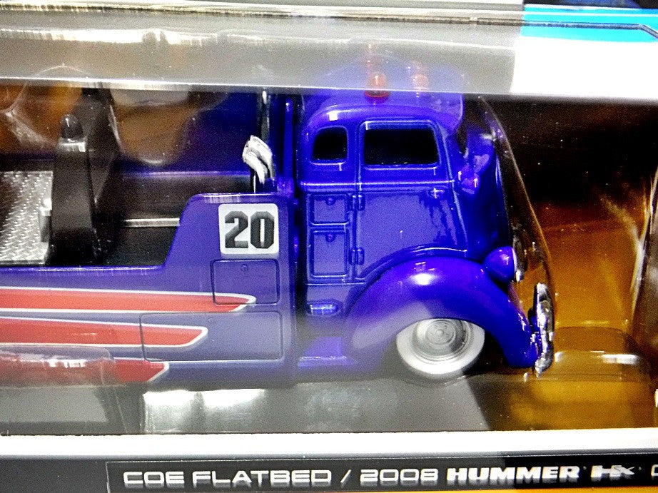 Maisto - Transport - Hummer and COE Flatbed Wrecker