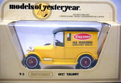 Matchbox - Models of Yesteryear Y5 1927 Talbot Taystee Bread Van