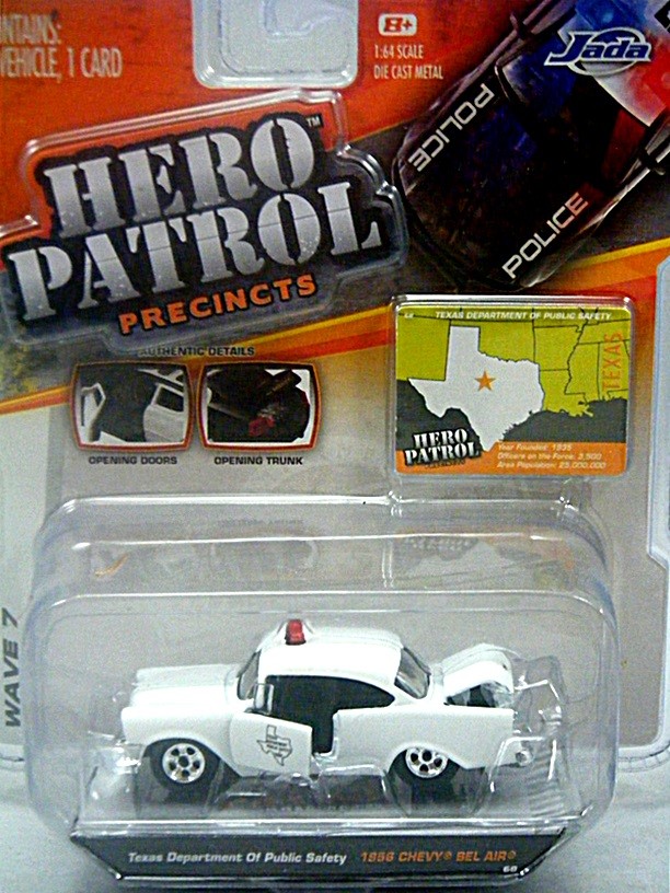 Jada Hero Patrol - California Highway Patrol 56 Chevy Police Car