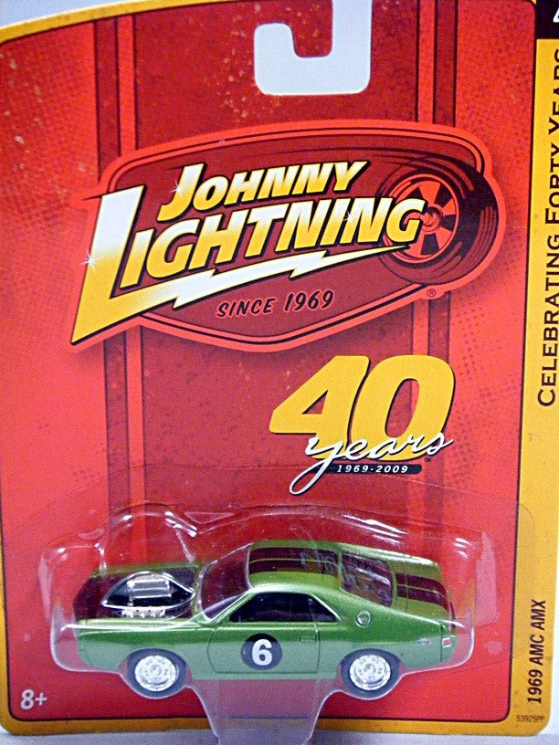 Johnny Lightning 40th Anniversary Series R-4 1969 AMC AMX