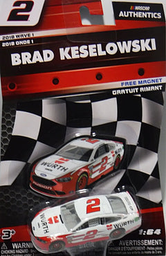 NASCAR Authentics -  Brad Keselowski Wurth Ford Fusion
