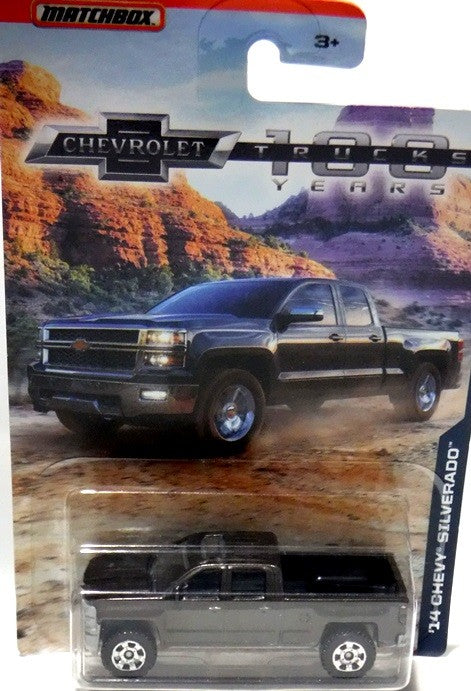 Matchbox - Chevy Trucks 100 Years - Chevy Silverado Crew Cab Pickup Truck