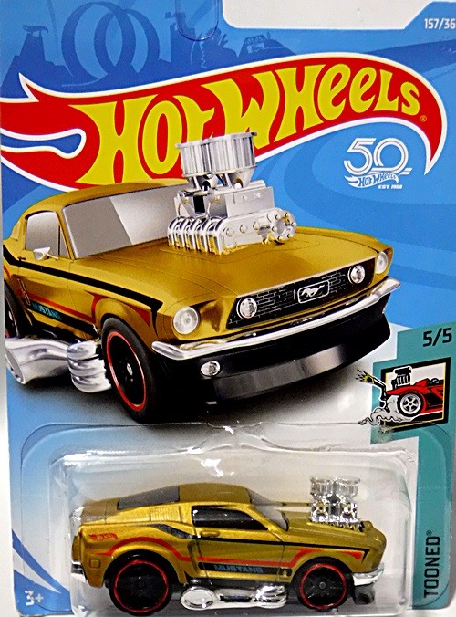 Hot Wheels -1960's Ford Mustang Fastback - Tooned