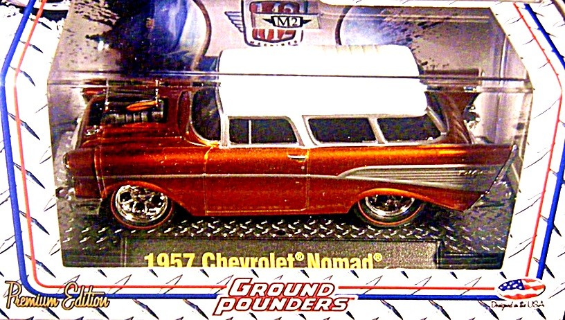 M2 Machines Ground Pounders Premium Edition 1957 Chevrolet Nomad