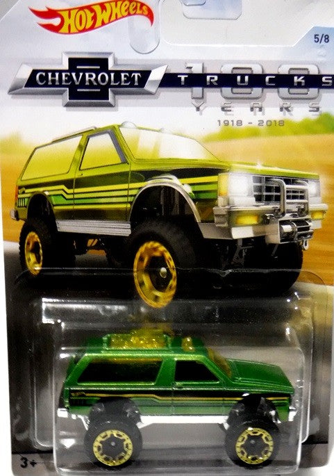 Hot Wheels Chevy Trucks 100 Years -  Chevrolet Blazer