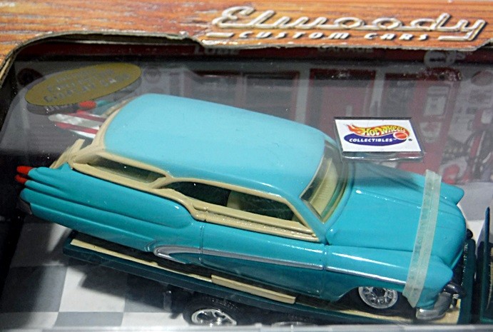 Hot Wheels Collectibles - Elwood's Garage - ElWoody Custom Buick Station Wagon and Flatbed